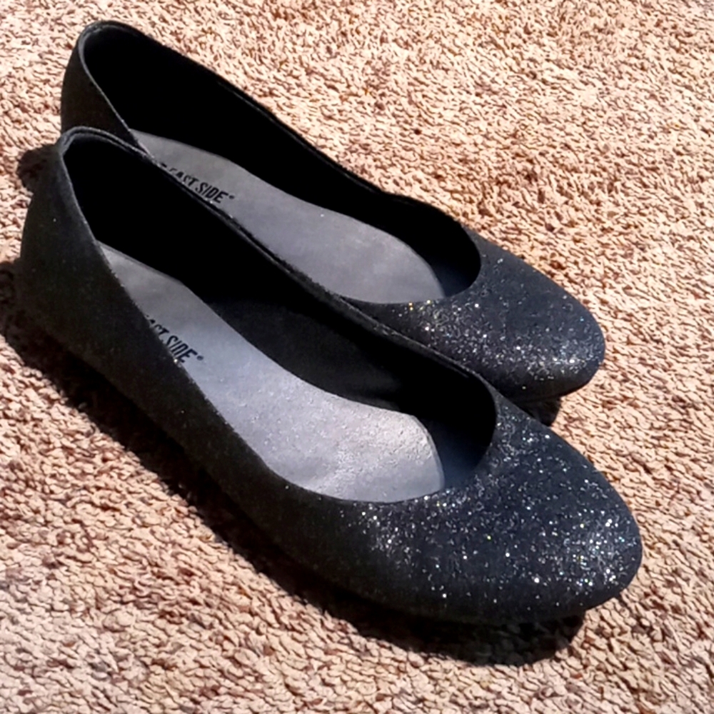 Lower east side sparkly slippers